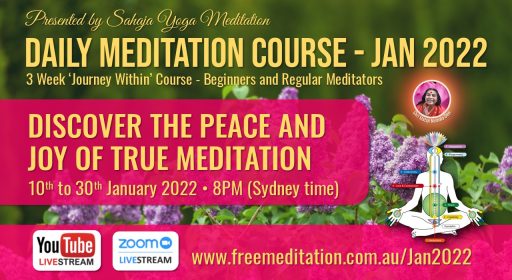 Daily Meditation Course – January 2022