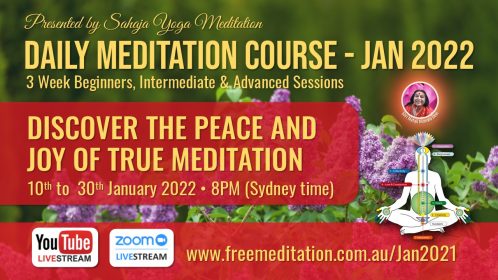 Daily Meditation Course – January 2022-old