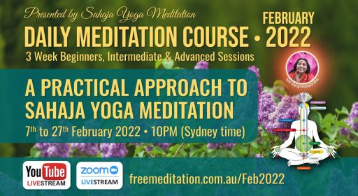3 Week Daily Meditation Course during February 2022