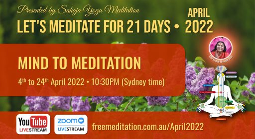 Let’s Meditate for 21 Days Course during April 2022
