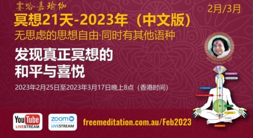 21 Day  Mandarin Meditation Course – February 2023