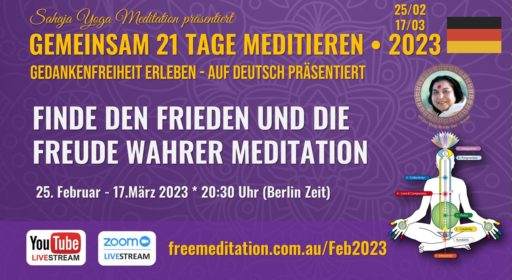 Daily Meditation German Course – February 2023