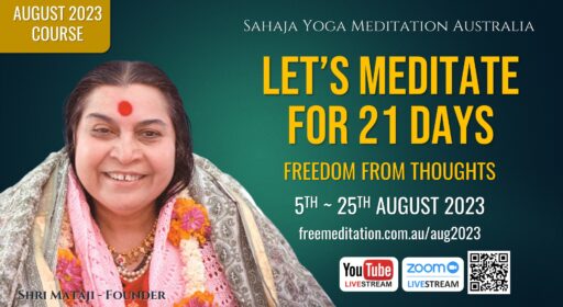 Let’s Meditate for 21 Days – August 2023