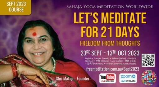 Let’s Meditate for 21 Days – Sept to Oct 2023