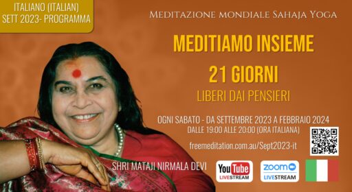 Weekly Meditation Italian Course – September 2023