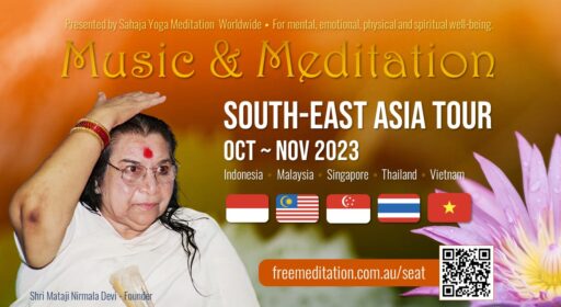 Music & Meditation – South East Asia Tour, during Oct and Nov 2023