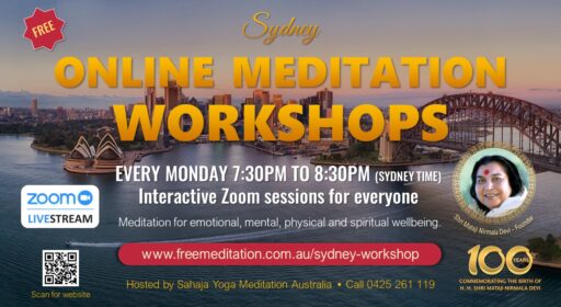 Online Meditation Workshops – Every Monday