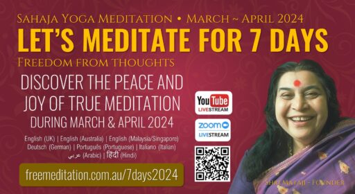 Let’s Meditate for 7 Days – During March & April 2024