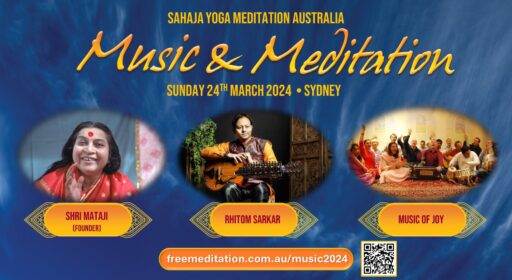 Sydney Music Concert with Meditation and Workshop – Sunday 24th March 2024