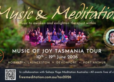 Music & Meditation Tour with MOJ – Tasmania June 2026