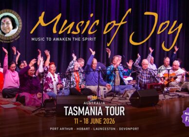 Music & Meditation with Music of Joy – Tasmania June 2026