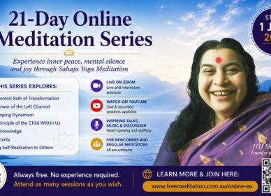 21 Day Online Meditation Series  – Starting 1 July 2026