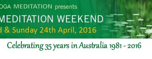 Celebrating 35 years in Australia – Events during April 2016.