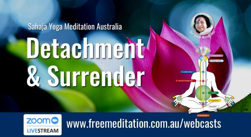 Detachment & Surrender – Live on Zoom 9th June 2020