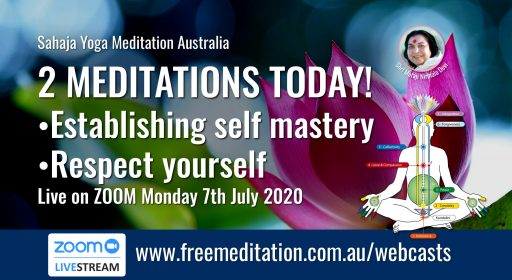 2 Meditations – Live on Zoom 7th July 2020