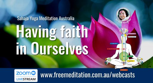 Having faith in ourselves – Live on Zoom 4th June 2020
