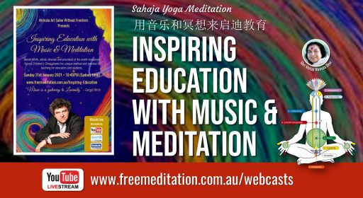 Inspiring Education with Music and Meditation, Sunday 31st January 2021