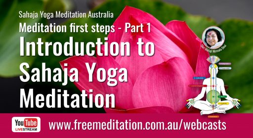 Introduction to Sahaja Yoga Meditation – Live on YouTube 4th June 2020