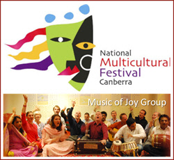 Meditation & Music at Canberra Festival, 12th to 14th February, 2016