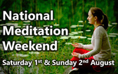 National Meditation Weekend in August 2015