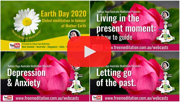 4 Live meditation events coming on YouTube