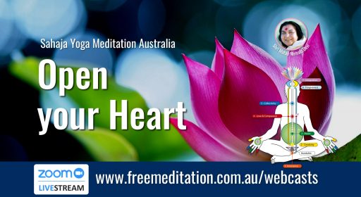 Open your Heart – Live on Zoom 26th May 2020