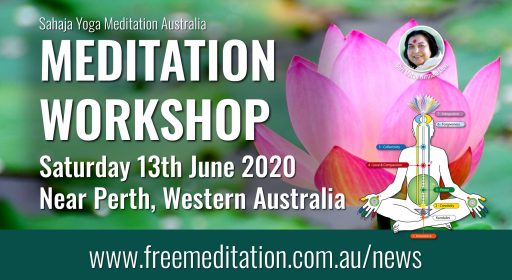 Meditation Seminar – Perth Saturday 13th June 2020