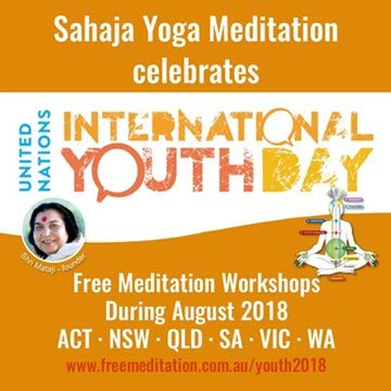 International Youth Day 2018 – Australian workshops during August & September 2018