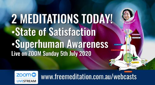 2 Meditations – Live on Zoom 5th July 2020