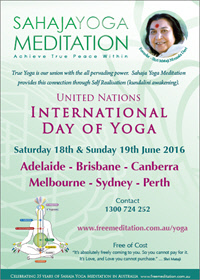 UN Day of Yoga, 2016